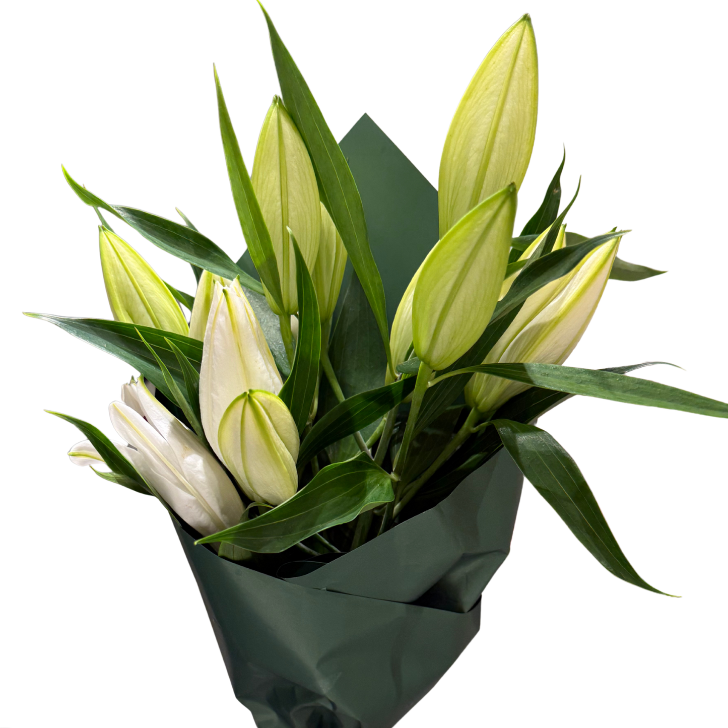 Bouquet de 10 Lys orientales