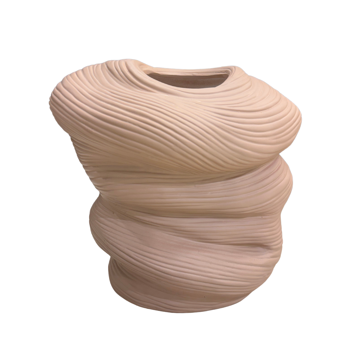 Vase Mille plis en céramique