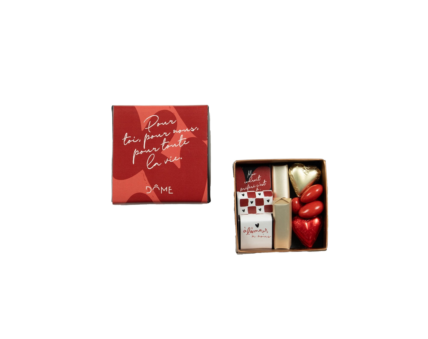Box Love de chocolat