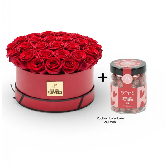 Box + chocolat Dôme