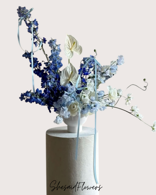 Bouquet de la collection Bleu Azur