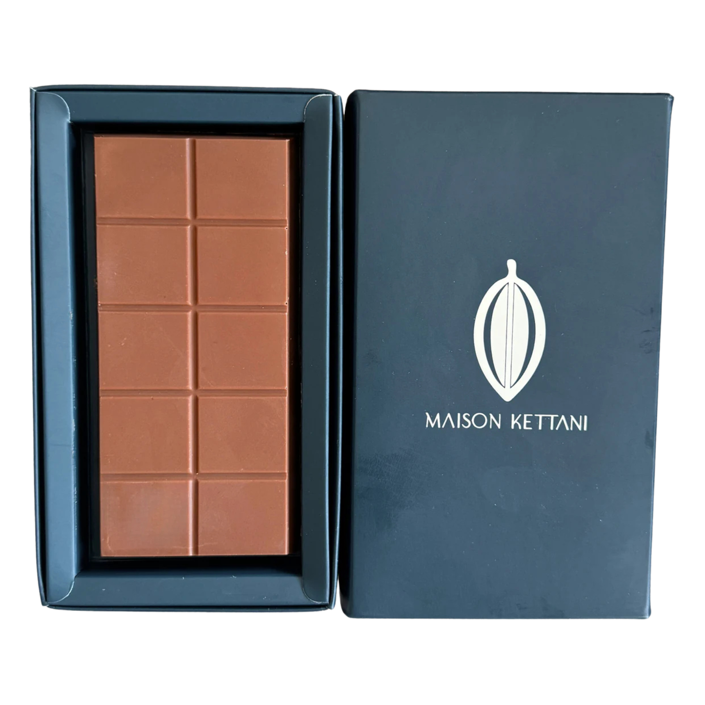 Tablette Maison Kettani  Noisette du Piémont & Kadaif croustillant, chocolat au lait