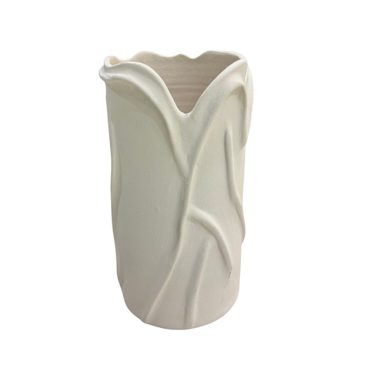 Vase Tronc Blanc