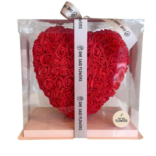 Coeur Saint Valentin artificiel